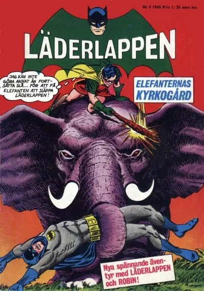 Cover of Elefanternas Kyrkogård