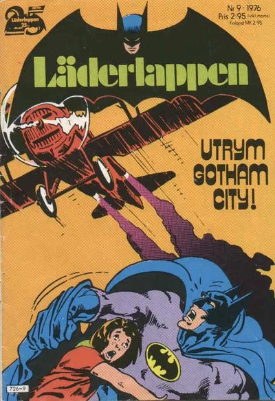 Cover of Utrym Gotham City!