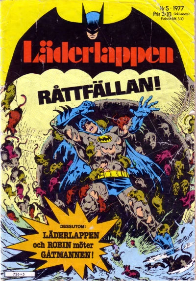 Cover of Råttfällan Gåtmannen Slår Till Igen