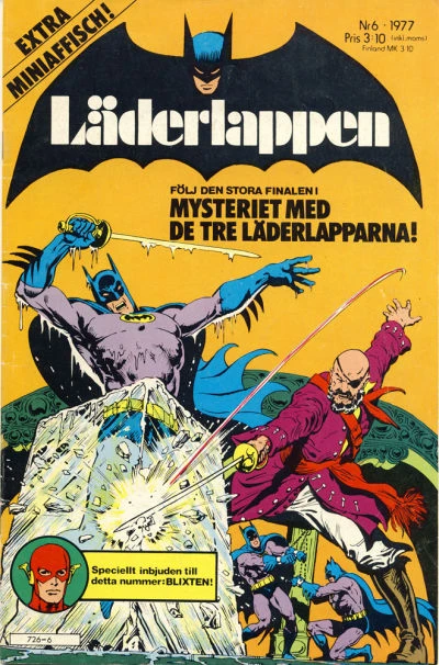 Cover of Mysteriet med de tre Läderlapparna
