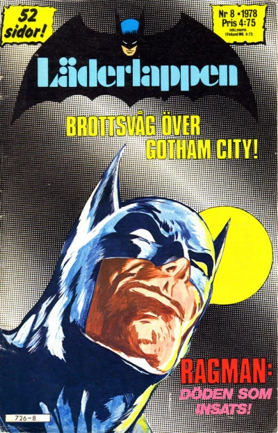 Cover of Brottsvåg över Gotham City