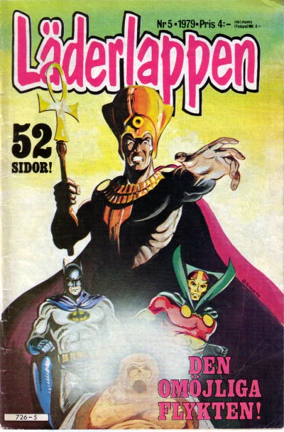 Cover of Den Omöjliga Flykten Läderlappen och Mr Mirakel