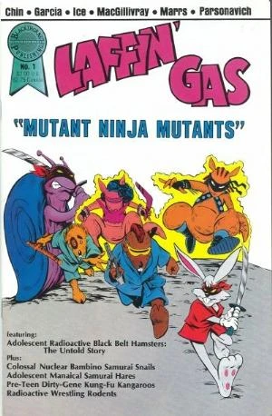Cover of Mutant Ninja Mutants