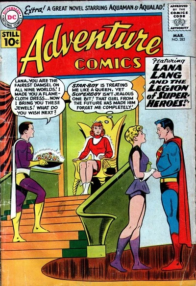 Cover of Lana Lang and the Legion of Super-Heroes!