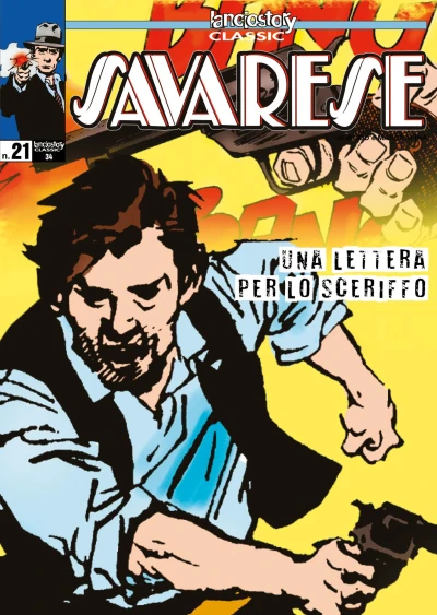 Cover of Savarese 21: Una lettera per lo sceriffo