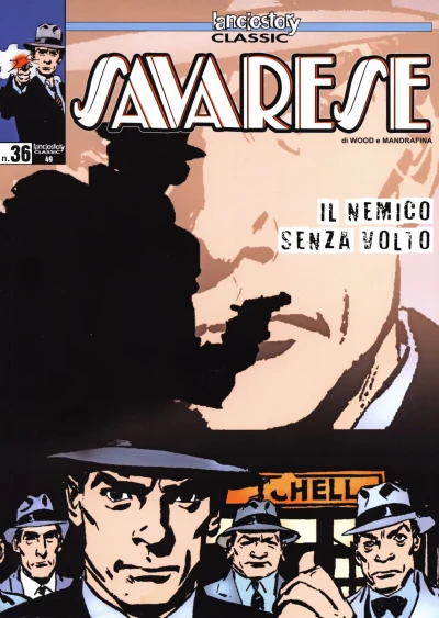 Cover of Savarese 36: Il nemico senza volto