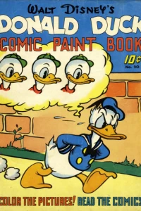 Walt Disney's Donald Duck Comic Paint Book
