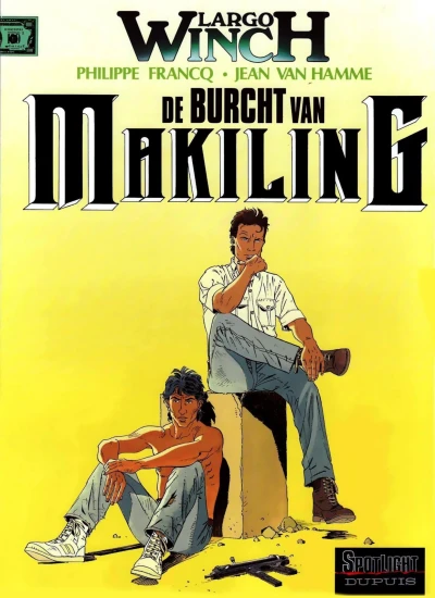Cover of De burcht van Makiling