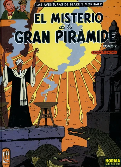 Cover of El misterio de la Gran Pirámide Tomo 2