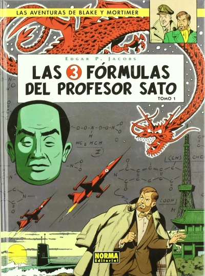Cover of Las tres fórmulas del profesor Sato (Tomo 1) Mortimer en Tokyo