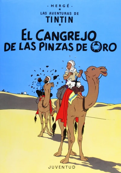 Cover of El cangrejo de las pinzas de oro