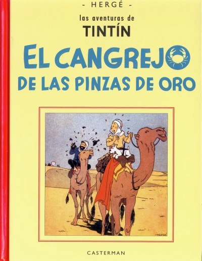 Cover of El cangrejo de las pinzas de oro