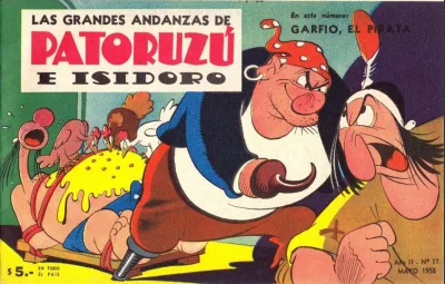 Cover of Garfio el pirata