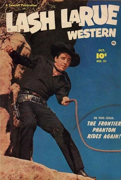 Cover of The Frontier Phantom Rides Again