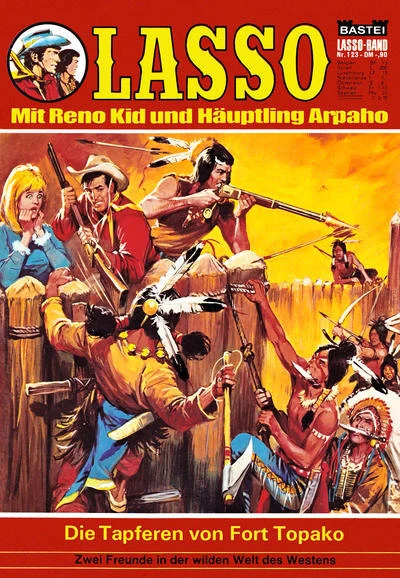 Cover of Die Tapferen von Fort Topako