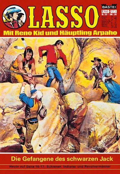 Cover of Die Gefangene des schwarzen Jack