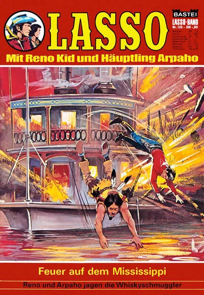 Cover of Feuer auf dem Mississippi