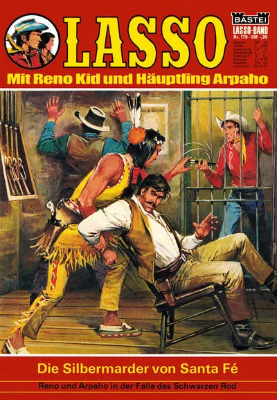 Cover of Die Silbermarder von Santa Fé