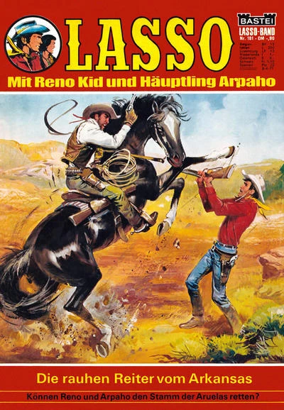 Cover of Die rauhen Reiter vom Arkansas