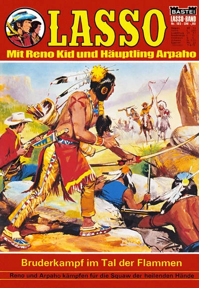 Cover of Bruderkampf im Tal der Flammen