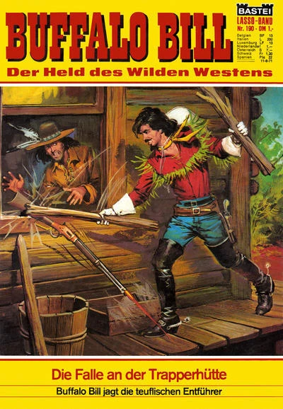 Cover of Die Falle an der Trapperhütte