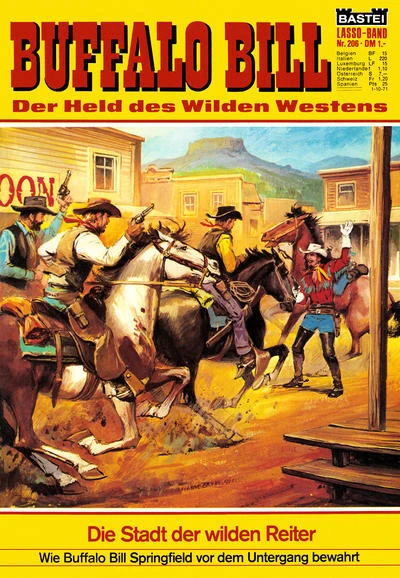 Cover of Die Stadt der wilden Reiter