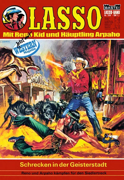 Cover of Schrecken in der Geisterstad