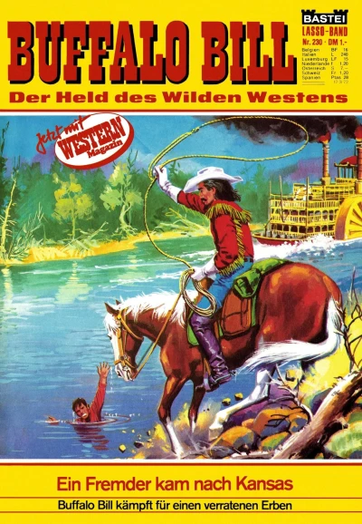Cover of Buffalo Bill: Ein Fremder kam nach Kansas