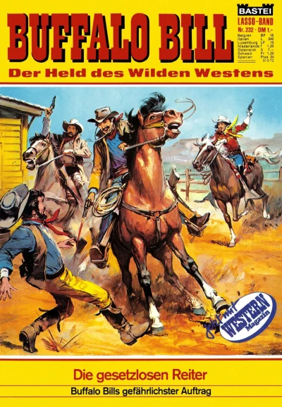 Cover of Buffalo Bill: Die gesetzlosen Reiter