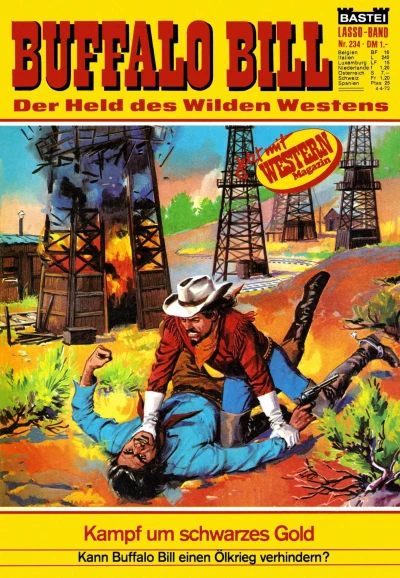 Cover of Buffalo Bill: Kampf um schwarzes Gold
