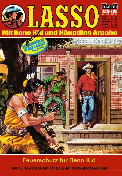 Cover of Feuerschutz für Reno Kid