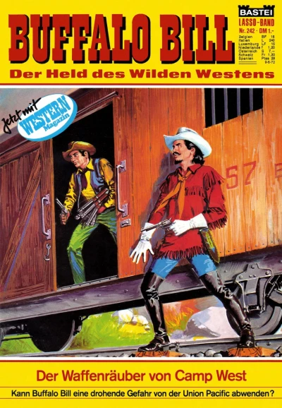 Cover of Buffalo Bill: Die Waffenräuber von Camp West