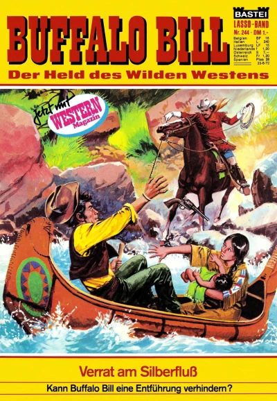 Cover of Buffalo Bill: Verrat am Silberfluß