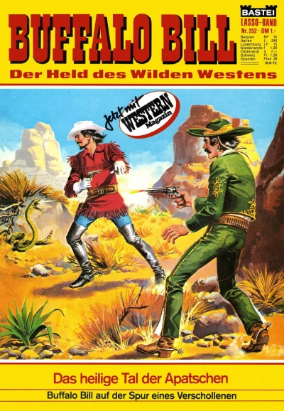 Cover of Buffalo Bill: Das heilige Tal der Apatschen