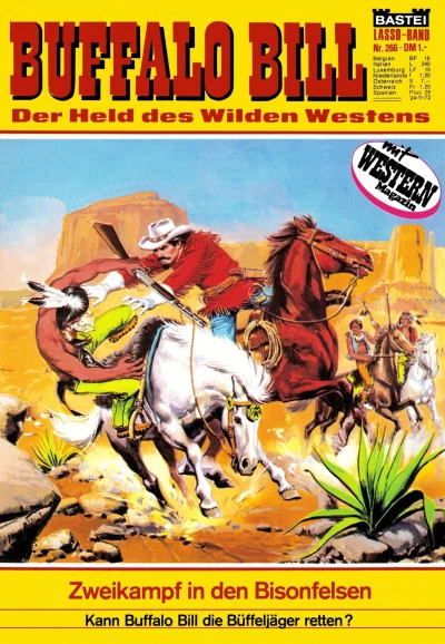 Cover of Buffalo Bill: Zweikampf in den Bisonfelsen