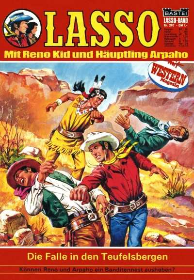 Cover of Die Falle in den Teufelsbergen