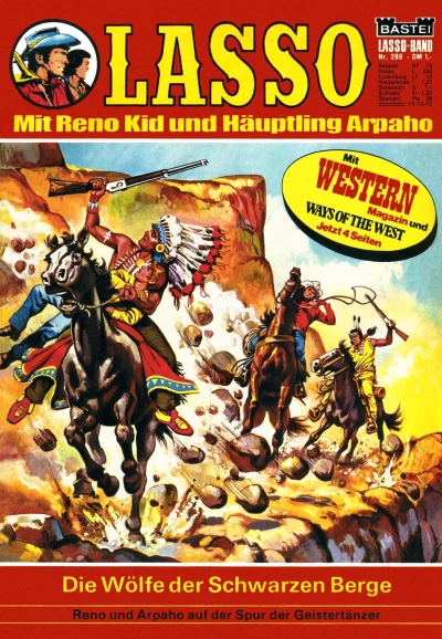 Cover of Die Wölfe der Schwarzen Berge