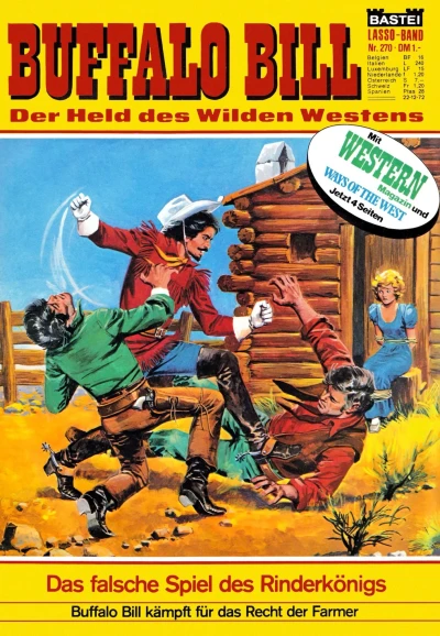 Cover of Buffalo Bill: Das falsche Spiel des Rinderkönigs