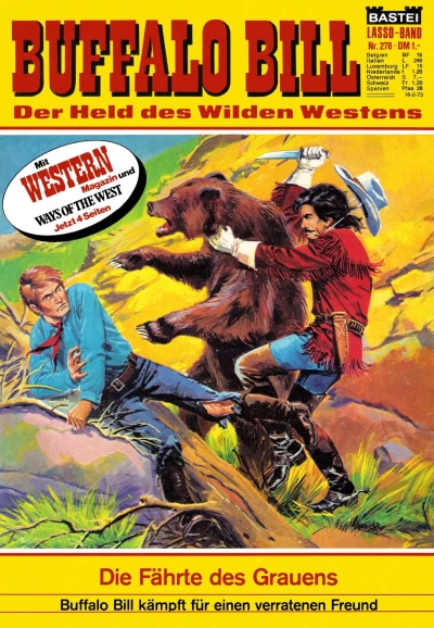 Cover of Buffalo Bill: Die Fährte des Grauens