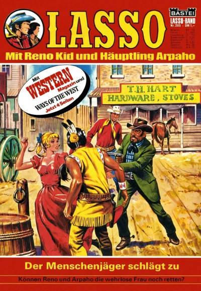 Cover of Der Menschenjäger schlägt zu