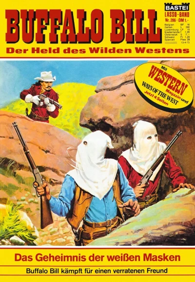 Cover of Buffalo Bill: Das Geheimnis der weißen Masken