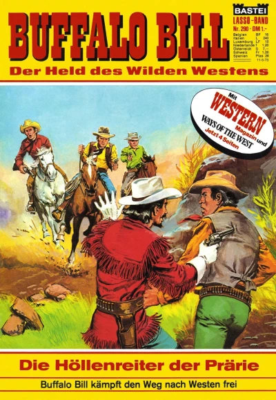 Cover of Buffalo Bill: Die Höllenreiter der Prärie