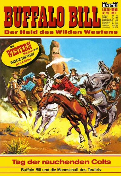 Cover of Buffalo Bill: Tag der rauchenden Colts