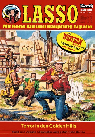 Cover of Terror in den Golden Hills