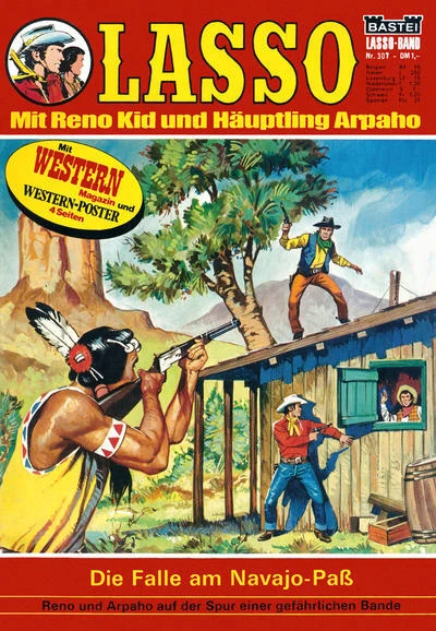 Cover of Die Falle am Navajo-Pass