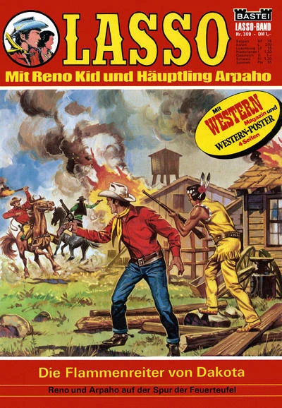 Cover of Die Flammenreiter von Dakota