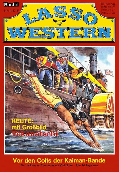 Cover of Vor den Colts der Kaiman-Bande