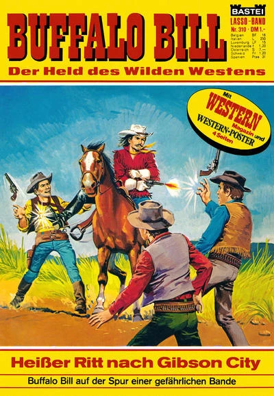 Cover of Heißer Ritt nach Gibson City