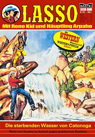 Cover of Die sterbenden Wasser von Catonoga