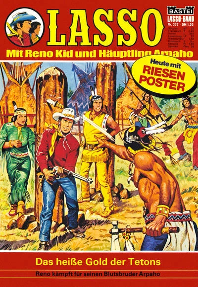 Cover of Das heiße Gold der Tetons